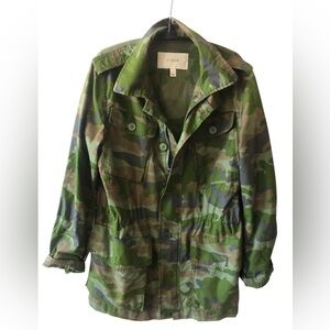 😎 J. Crew Camo cotton jacket